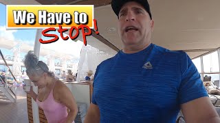 Our Cruise Adventure on Day 2 /  We Have to STOP !!