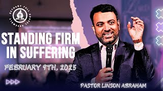 Bethany FGA Sunday Service | Pastor Linson Abraham | Standing Firm in Suffering