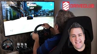 DriveClub - PS4 - India - Logitech G29 Wheel & Pedals - 1080p - Arcade Racer