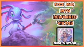 How Strong Is New Viktor Into Fizz | Fizz Mid vs Viktor 14.24