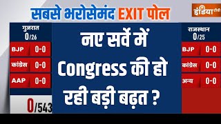 India TV Exit Poll: इंडिया टीवी के नए सर्वे में Congress की हो रही बड़ी बढ़त? | BJP | INDI Alliance