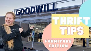 Thrift With Me | Do's and Don'ts of Buying Furniture to Flip