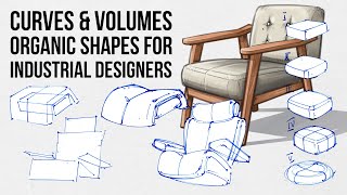 Curves and Volumes for industrial design sketching