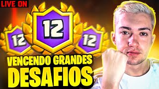 MAXIMIZANDO A CONTA EM 1 MÊS! GRIND INSANO - CLASH ROYALE AO VIVO