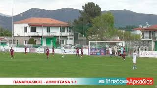 ArcadiaPortal.gr Παναρκαδικός - Δημητσάνα 1-1