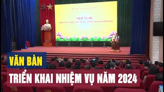 Huyện Văn Bàn triển khai nhiệm vụ năm 2024 | THLC