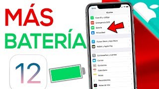 Con estos CONSEJOS AHORRARÁS BATERIA en iOS 12