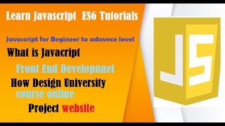 javascript tutorials es6 tutorial javascript tutorial for beginners