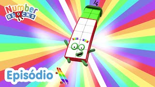 Numberblocks em Português Brasil| Desenhos Animados | QUATORZE