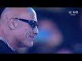 The Rock’s final entrance on Raw before WrestleMania match vs. Cody Rhodes, Seth Rollins