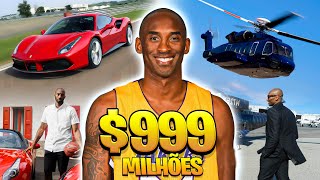 Assim viveu Kobe Bryant, o lendário jogador da NBA (carreira, carros, imóveis, fortuna...)