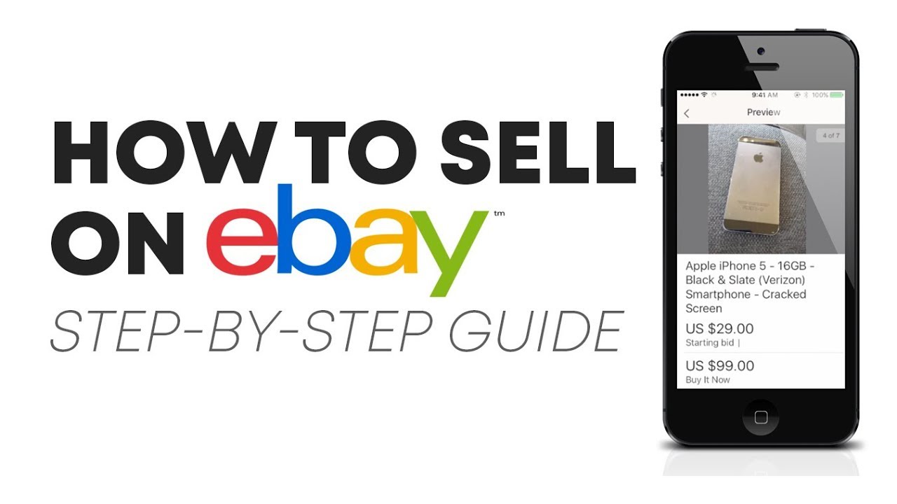 How To Sell On EBay For Beginners [Step-by-step Guide] - YouTube