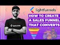 How to Create a Sales Funnel in Lightfunnels That Converts Easy