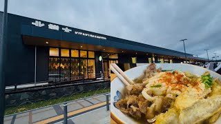 Michi no Eki Akune back to FUKUOKA #eatinglunch #udon #rainyday roadtrip ​⁠01/2025