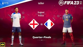 FIFA 23 - England Vs France -  FIFA World Cup 2022 Qatar | Quarter final | PS5™ [4K ]