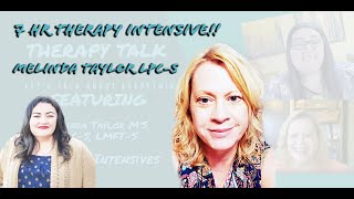 How to do 7 hour therapy sessions!!! Therapy Talk Episode 3: Featuring Melinda Taylor LPC-S, LMFT-S