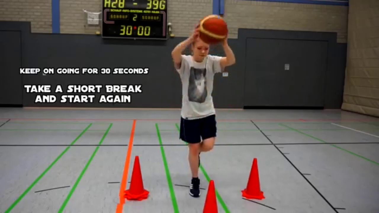 Basketball Individual Drill - Improve Your Balance - YouTube