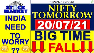 NIFTY PREDICTION & NIFTY ANALYSIS FOR 20 JULY I NIFTY PREDICTION TOMORROW I BANK NIFTY TOMORROW