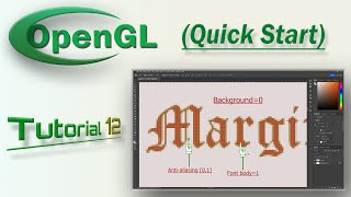 OpenGL Tutorial 12 (QS) – FreeType Fonts – Text (Timers & 3D)