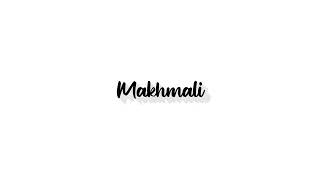 Makhmali Song Status 😘❤/ Arijit Singh 💗🥀/ New Whatsapp Status Video ✨💞/ White Screen Lyrics Status💖⚡