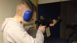 CST shooting the .22 LR AR 15 (HK 416 D145RS) #3