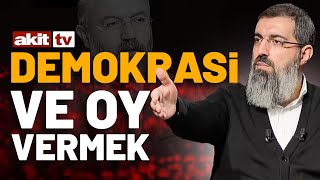 Halis Bayancuk Hoca (Ebu Hanzala)  - Demokrasi ve Oy Vermek