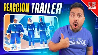 🚨TRÁILER ÉPICO DE LOS 4 FANTÁSTICOS 🚨 LO QUE LOS FAN DEL CÓMIC ESPERABAN | Reacción 4F First Steps 😱