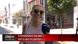 Ο πληθωρισμός βαραίνει το καλάθι    της μαμάς