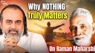 Where nothing makes a difference, there is Brahm || Acharya Prashant, on Raman Maharshi (2020)