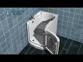 the ambiance door baths for the elderly from absolute mobility