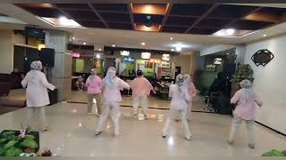 IZINKAN AKU LINE DANCE // SERUNI// CHOREO : SYLVIA T. NANI BRAM