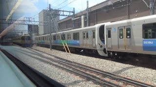 【西武鉄道】《特急ヤマノススメ号》車内アナウンス　Part1　『青羽ここな』[池袋駅]発車時。