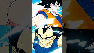 Goku Vs Vegeta (all form)(with proof)|after dark x sweater weather #anime #shorts