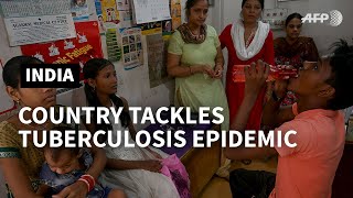 India on the frontline of the fight against tuberculosis | AFP