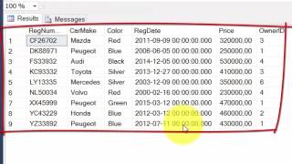 5: Databases - Import and Export between Excel and Sql Server