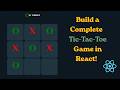 Build a Complete Tic-Tac-Toe Game in React! ⚛️❌⭕ (14-Minute Tutorial)