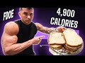 4,900 CALORIE FULL DAY OF EATING - PUSH PHASE EP.3