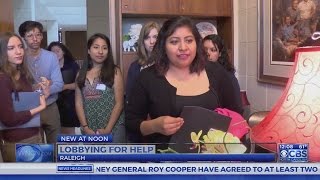 Undocumented NC students lobby lawmakers to allow financial aid for college