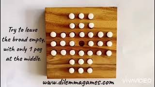 SOLITAIRE, instructions and solutions by DLEMMA GAMES