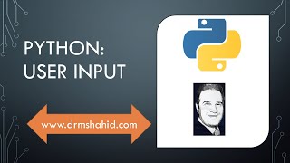 Python Fundamentals: User input in Python [Urdu/Hindi]