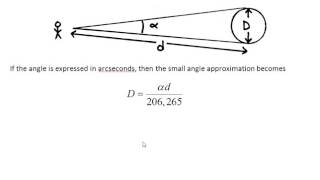 Small Angle Formula Instructions (video)