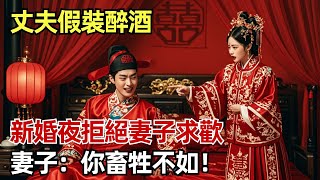 民間故事：丈夫假裝醉酒，新婚夜拒絕妻子求歡，妻子：你畜牲不如|民間故事會