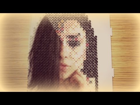 HOW TO CREATE A PHOTO IN PIXEL ART || HAMA BEADS HOW TO CREATE A PHOTO IN PIXEL ART || HAMA BEADS