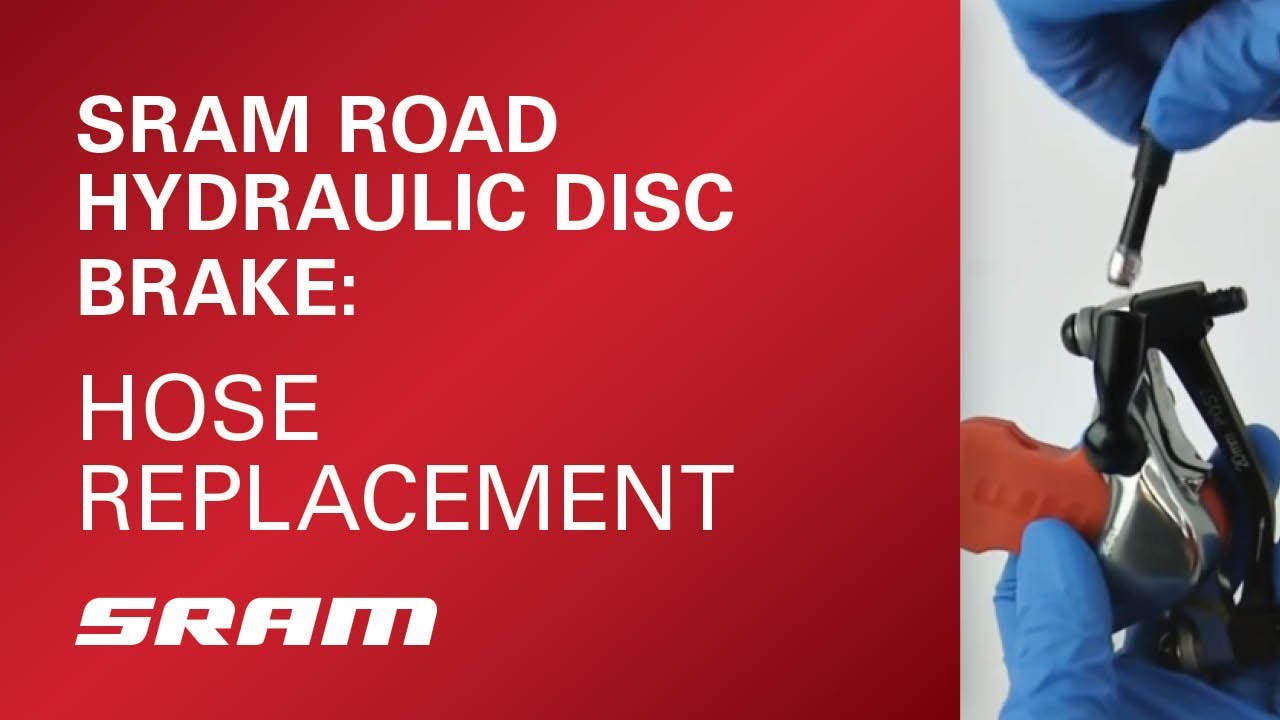 SRAM Road Hydraulic Disc Brake Hose Replacement - YouTube