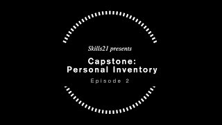 Capstone Episode 2 : Personal Inventory
