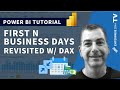 First N Business Days Revisited - DAX Solution And Dynamic Titles