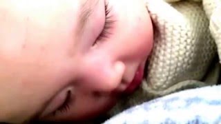 生後6ヶ月☆赤ちゃんの寝言 sleep talking baby