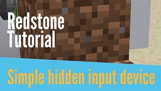 Hidden input device tutorial! [Day 3]