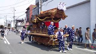 鴫野西之町地車