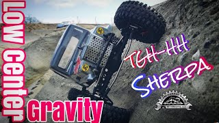 【RCクローラー】LCG TGH SHERPA (  low centre of gravity custom crawler)　低重心 クローラーで遊ぼう！